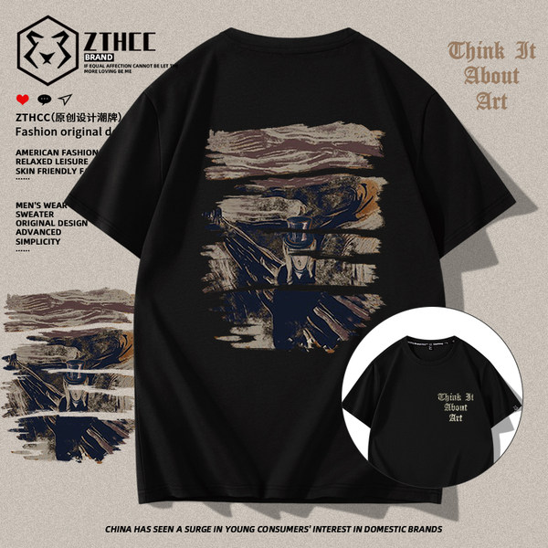 เสื้อยืดผู้ชายอ้วน S-6XLน้ำหนักผู้สวม40-135กิโลกรัมใส่ได้ ส่งฟรี