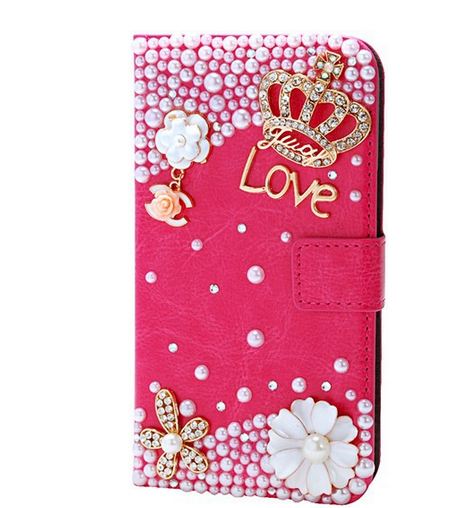 เคสโทรศัพท์ เคส Samsung Galaxy Note 2 N7100 เคส Diy ติดมุก ติดคริสตัล แสนสวย แบบไม่ซ้ำใคร หายาก แบบเปิดปิด วัสดุหนัง กันน้ำ วิ้ง ๆ 250859