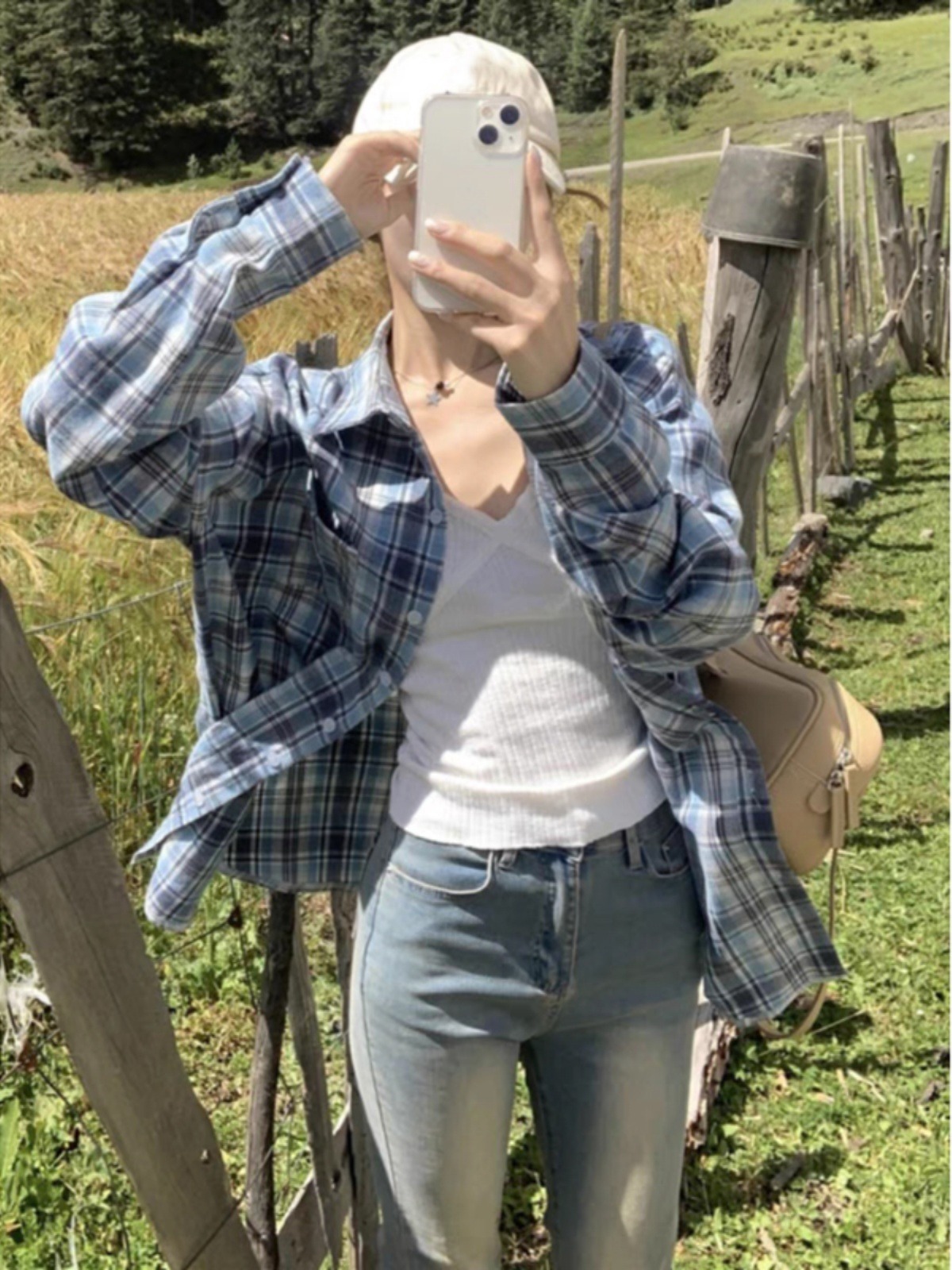 เสื้อเชิ้ต ลายสก็อต สวยๆ