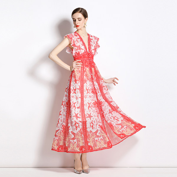 ชุดเดรสยาวสวยๆ ชุดเดรสยาวใส่สบาย ใส่ทำงาน