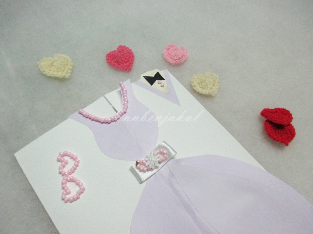 การ์ดแต่งงานโครเชต์