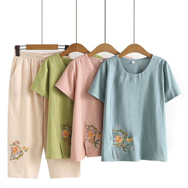 เสื้อลินินสไตล์ผู้ใหญ่ เสื้อคุณแม่ เสื้อผู้ใหญ่ แบรนด์ LININ