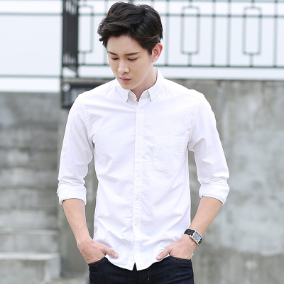 เสื้อเชิ้ตทํางานผู้ชาย แขนยาว