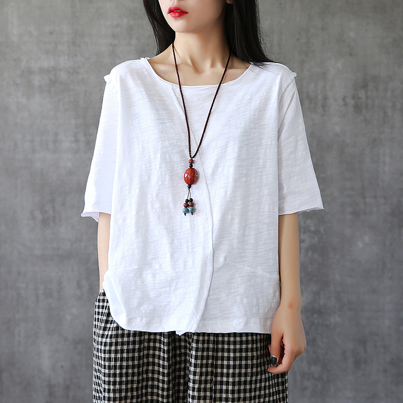 เสื้อผ้าฝ้าย ผ้าลินิน มีขนาดไซส์เดียว อกประมาณ100ซม.หรือประมาณ 40นิ้วขึ้นไป