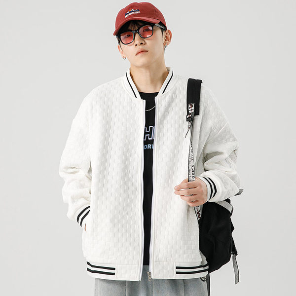 เสื้อแจ็คเก็ตเบสบอล เสื้อคลุม เสื้อแขนยาวสไตล์เกาหลี