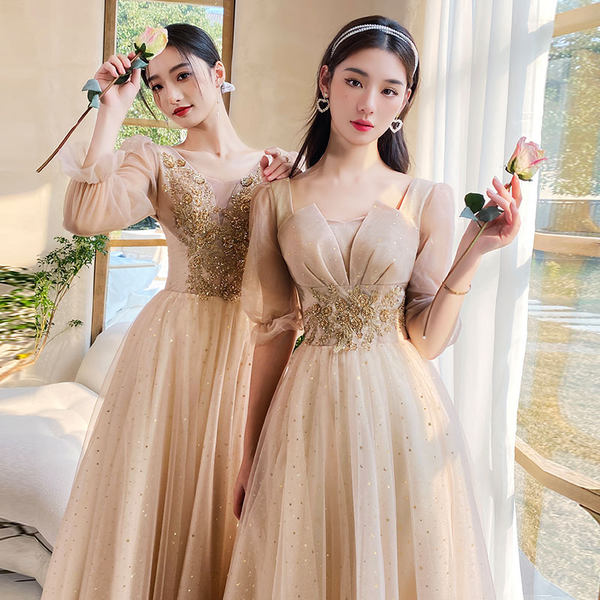 ชุดเพื่อนเจ้าสาว ชุดไปงานแต่งงาน