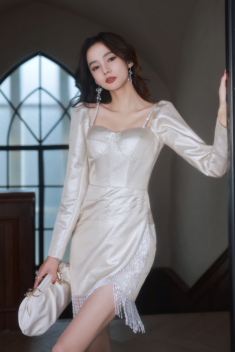 ชุดราตรี ชุดราตรีสวยหรู แบบ ทันสมัย Evening dress
