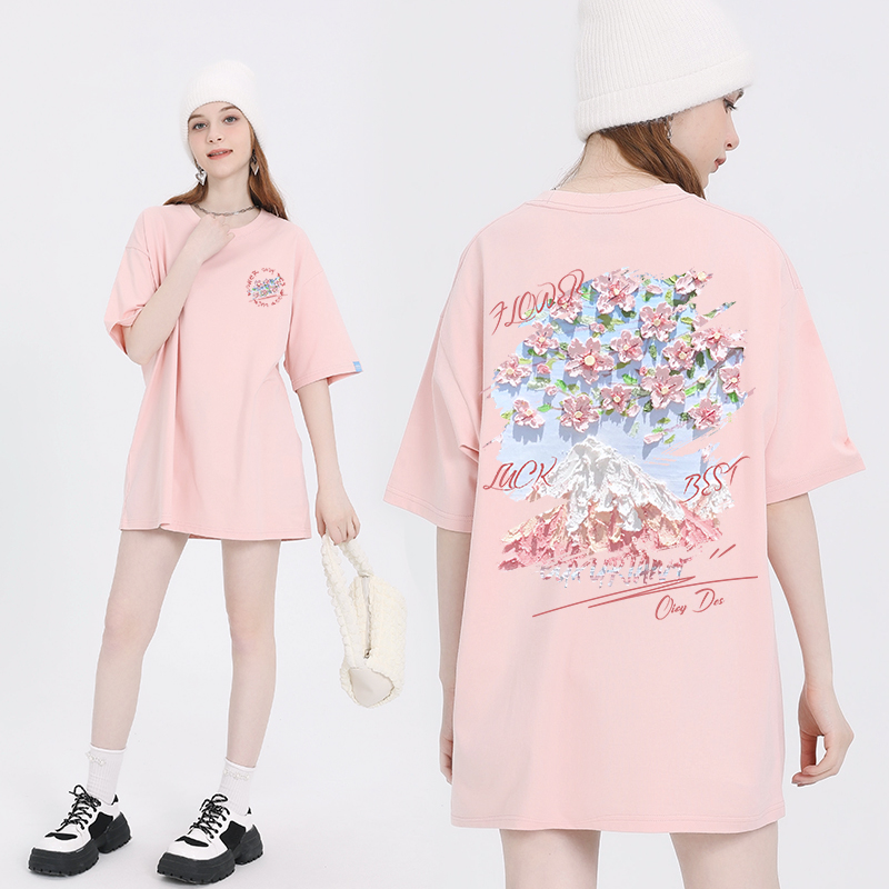เสื้อผ้าวัยรุ่นเกาหลี เสื้อยืดวัยรุ่นผู้หญิง มีขนาด S M L XL