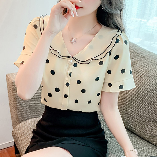 เสื้อชีฟองเกาหลี เสื้อชีฟองสวยๆ