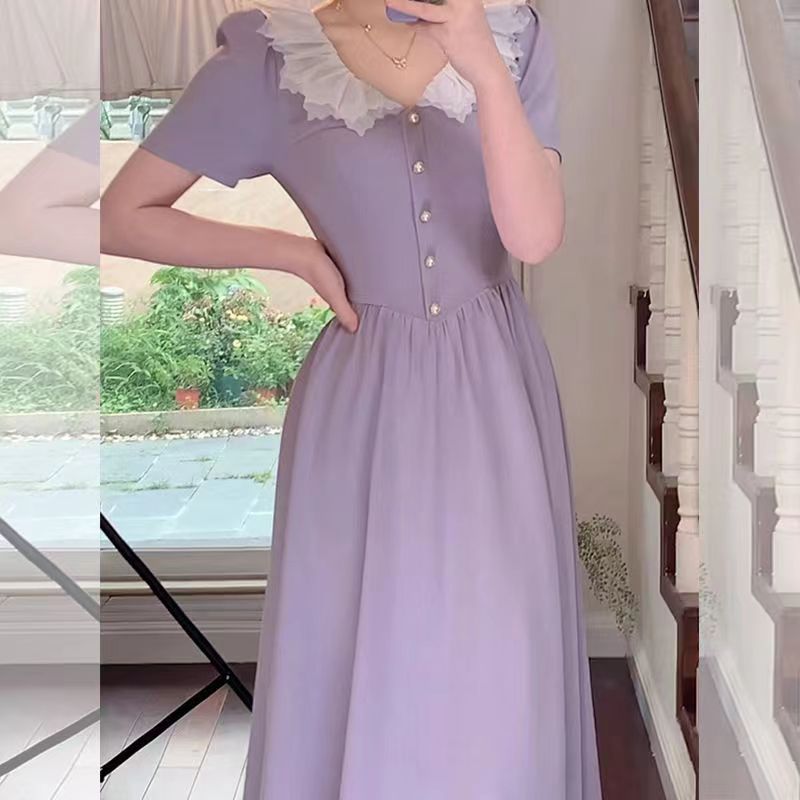 เดรสวัยรุ่น-เดรสคนอ้วนวัยรุ่น L-4XL(อก38-46 นิ้ว)