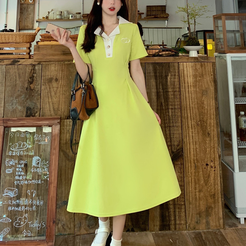 เดรสวัยรุ่น-เดรสคนอ้วนวัยรุ่น L-4XL(อก38-46 นิ้ว)