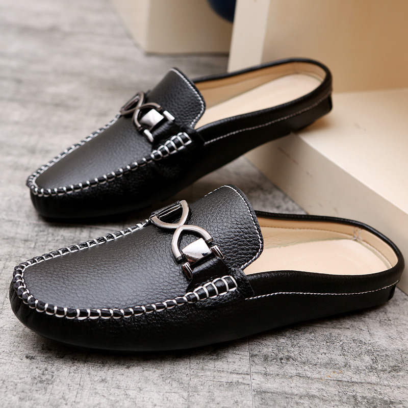 รองเท้าโลฟเฟอร์ชาย รองเท้าผู้ชาย รองเท้าแฟชั่นชาย รองเท้าหนังผู้ชาย Men Loafer Slip-On Shoes