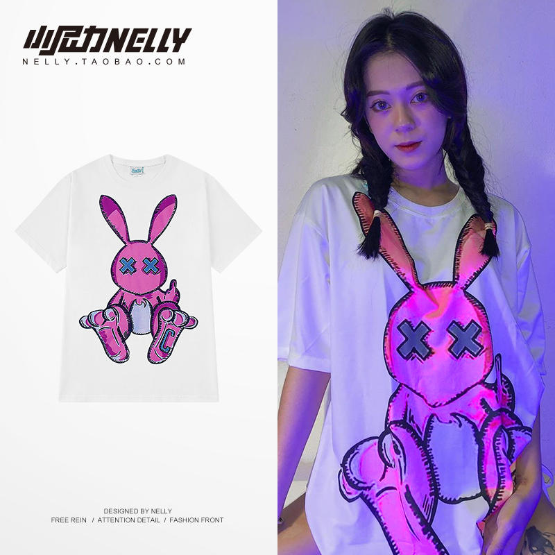 เสื้อยืดคอกลม ผู้ชาย เสื้อยืดผู้ชายเกาหลี เสื้อยืดเกาหลี แบรนด์ NELLY