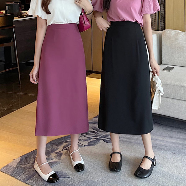 กระโปรงยาว กระโปรงยาวทรงเอ กระโปรงทำงาน