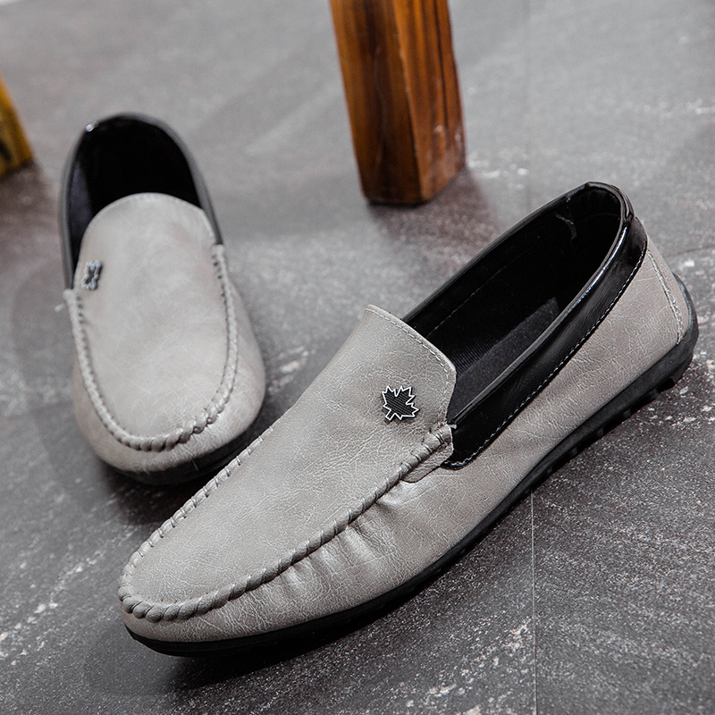 รองเท้าโลฟเฟอร์ชาย รองเท้าผู้ชาย รองเท้าแฟชั่นชาย รองเท้าหนังผู้ชาย Men Loafer Slip-On Shoes