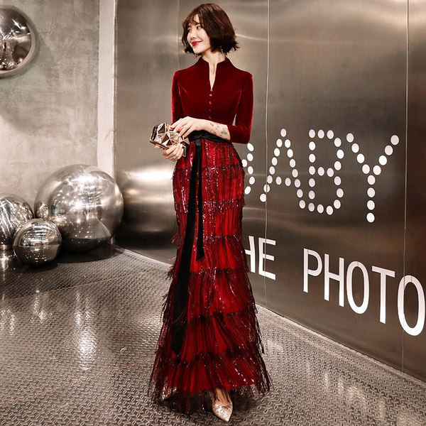 ชุดราตรี ชุดออกงาน ดีไซน์หรู แบรนด์ Angel