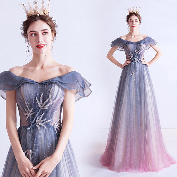 ชุดราตรี ชุดออกงาน ดีไซน์หรู แบรนด์ Angel