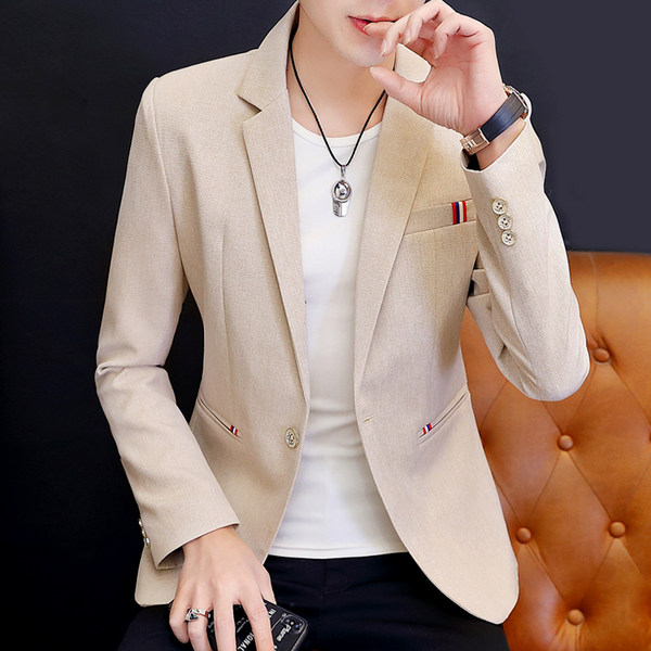 สูท Blazers ผู้ชาย เสื้อคลุมสไตล์สูท สำหรับผู้ชาย