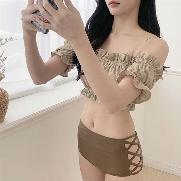 ชุดว่ายน้ำผู้หญิง ชุดว่ายน้ำน่ารัก Bikini ชุดไปทะเล