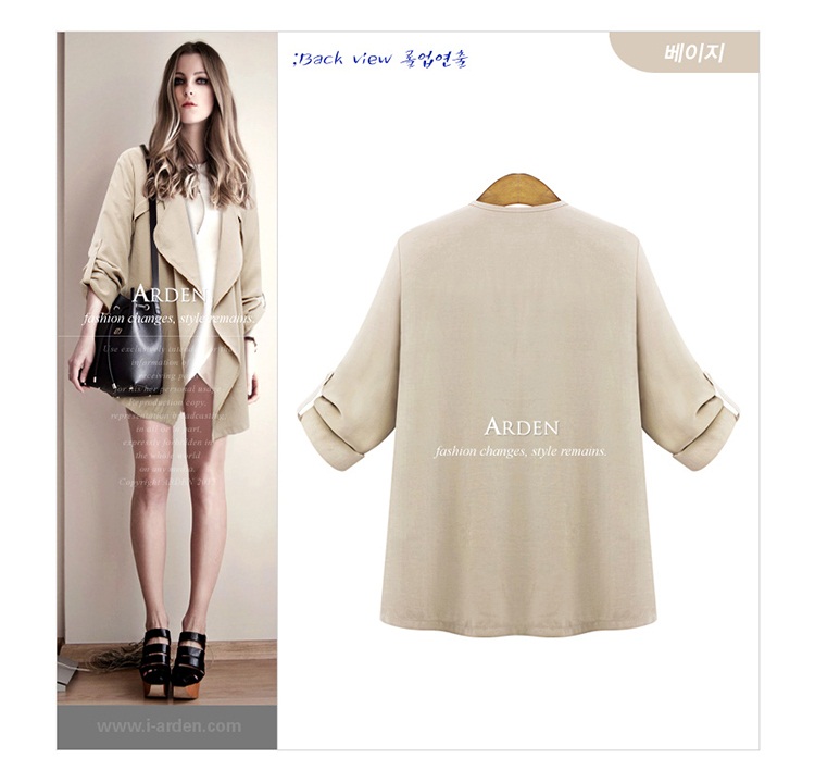 สูทเก๋ๆ ทรงปล่อย ผ้าฝ้ายเนื้อละเอียด เบาสบาย ใส่คลุมดูดีทุกงาน เลือกสีที่พ้อมส่งด้านในเลยจ้า