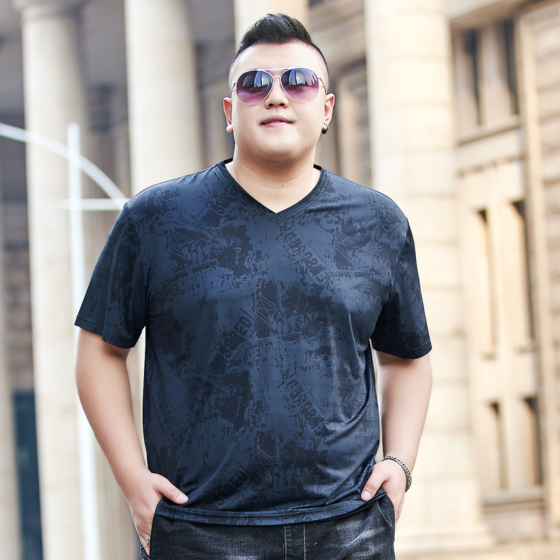 เสื้อยืดผู้ชายอ้วน S-5XL(อกเสื้อ39-51นิ้ว)
