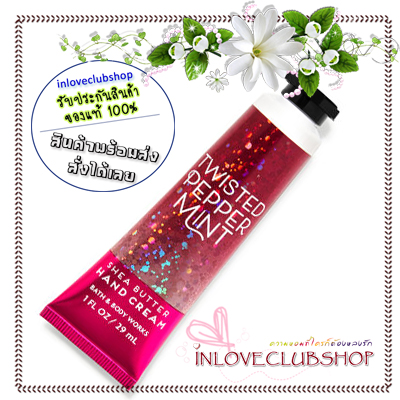 Bath & Body Works / Hand Cream 29 ml. (Twisted Peppermint)