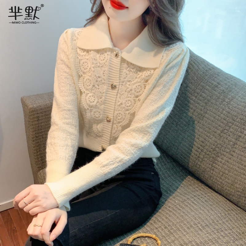 เสื้อลูกไม้ เสื้อเชิ้ตแขนยาว