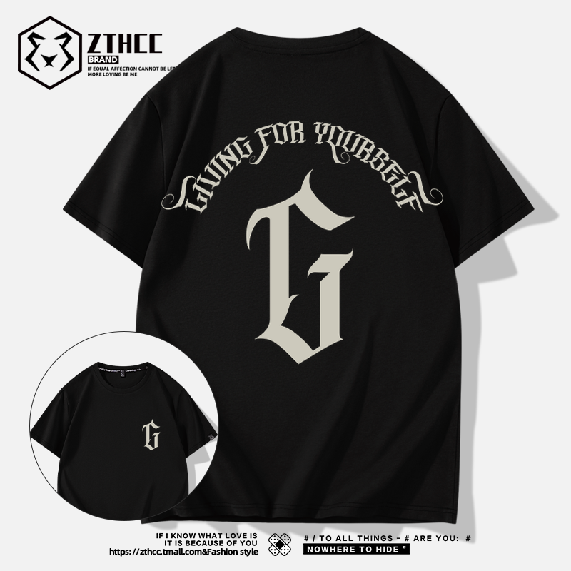 เสื้อยืดผู้ชายอ้วน S-6XLน้ำหนักผู้สวม40-135กิโลกรัมใส่ได้ ส่งฟรี