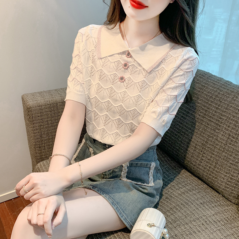 เสื้อผ้าวัยรุ่นเกาหลี เสื้อยืดวัยรุ่นผู้หญิง มีขนาด S M L XL