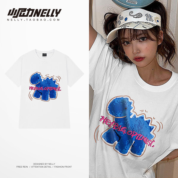 เสื้อยืดคอกลม ผู้ชาย เสื้อยืดผู้ชายเกาหลี เสื้อยืดเกาหลี แบรนด์ NELLY