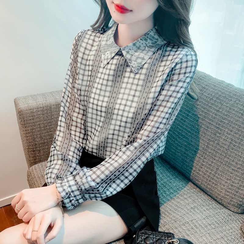 เสื้อเชิ้ตผู้หญิงแขนยาว เสื้อเชิ้ตผู้หญิงใส่ทํางาน 390 บาทต่อชิ้น ฟรีค่าจัดส่ง