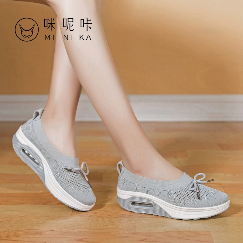 รองเท้าผ้าใบ รองเท้าลำลอง รองเท้าผ้าใบลำลอง รองเท้าแฟชั่นแบบสวม Slipper Shop