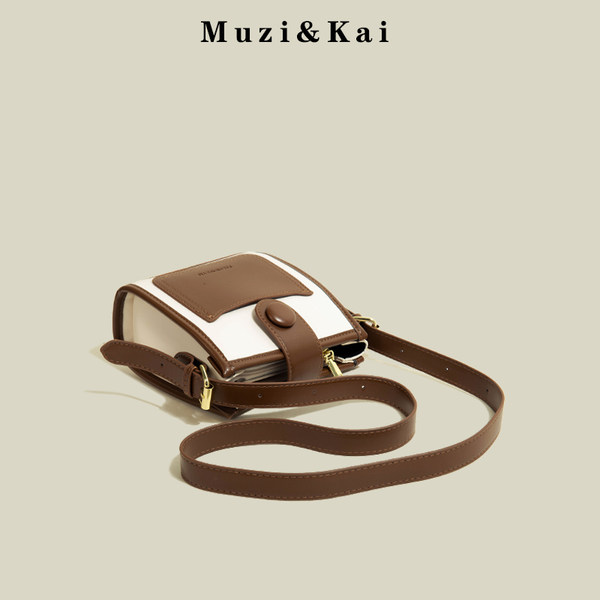 กระเป๋าสะพายข้างผู้หญิง กระเป๋าสะพายสไตล์เกาหลี By Muzi&Kai