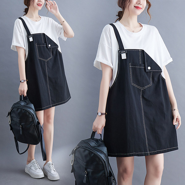 เสื้อลินินคนอ้วน เสื้อทีเชิ้ตคนอ้วนผู้หญิง เสื้อทีเชิ้ตตัวใหญ่ By Literary Plus size