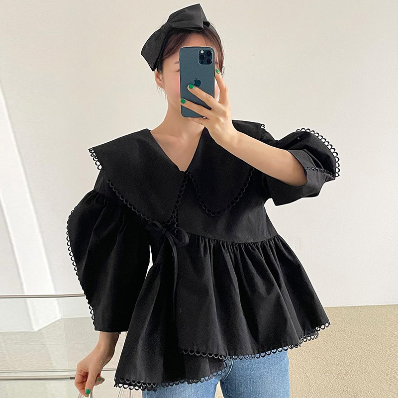 เสื้อสีดำสุภาพ เรียบหรู ดูดี เหมาะกับทุกโอกาส | เสื้อผู้หญิงสุภาพ