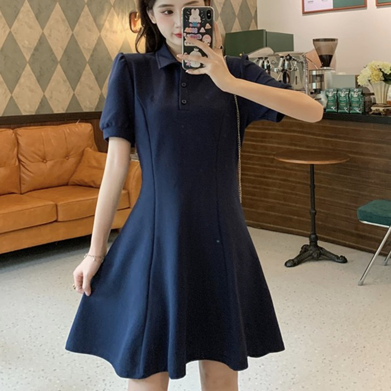 เดรสวัยรุ่น-เดรสคนอ้วนวัยรุ่น L-4XL(อก38-46 นิ้ว)