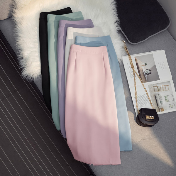 กระโปรงยาว กระโปรงยาวทรงเอ กระโปรงทำงาน