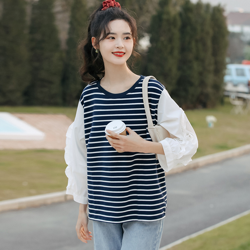 เสื้อผ้าวัยรุ่นเกาหลี เสื้อยืดวัยรุ่นผู้หญิง มีขนาด S M L XL