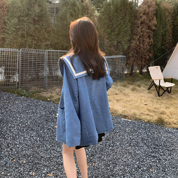 เสื้อโค้ท เสื้อโค้ทกันหนาว เสื้อโค้ทใส่เที่ยวต่างประเทศ ยี่ห้อ: Qianziqian
