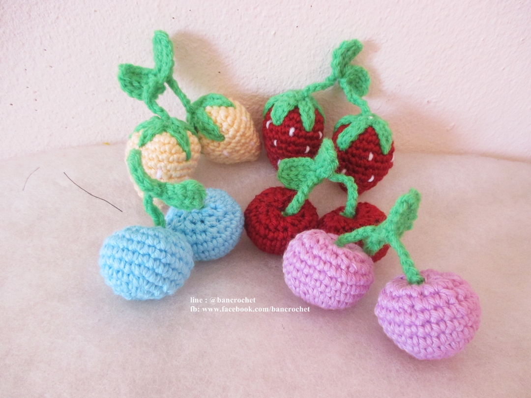 ผลไม้ถักโครเชต์