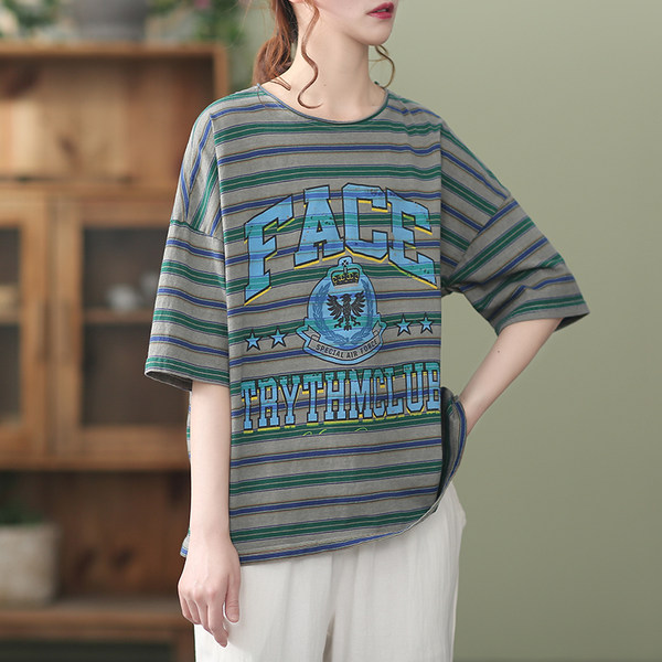 เสื้อยืดวินเทจ ฟรีไซส์อกเสื้อประมาณ 38-42