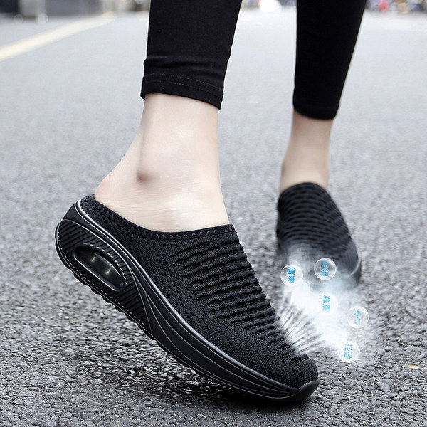 รองเท้าผ้าใบ รองเท้าลำลอง รองเท้าผ้าใบลำลอง รองเท้าแฟชั่นแบบสวม Slipper Shop