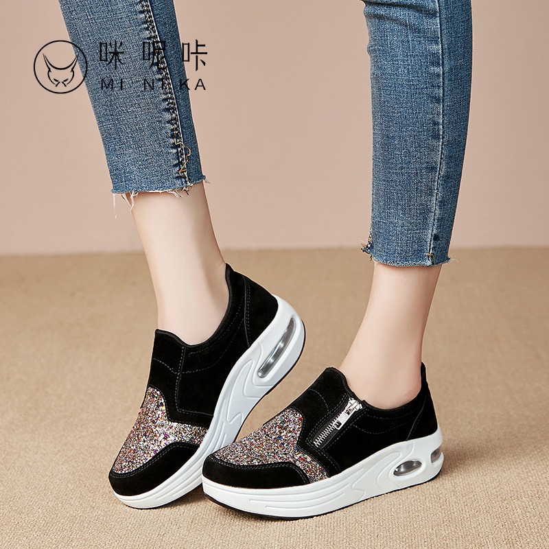 รองเท้าผ้าใบ รองเท้าลำลอง รองเท้าผ้าใบลำลอง รองเท้าแฟชั่นแบบสวม Slipper Shop