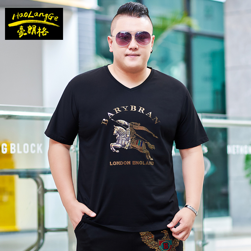 เสื้อยืดผู้ชายอ้วน S-5XL(อกเสื้อ39-51นิ้ว)