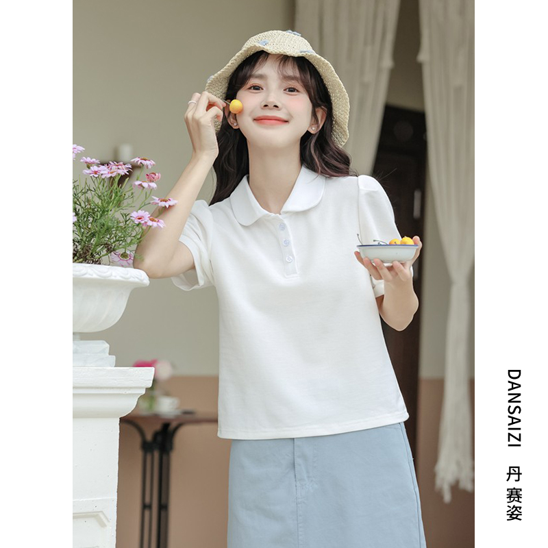 เสื้อผ้าวัยรุ่นเกาหลี เสื้อยืดวัยรุ่นผู้หญิง มีขนาด S M L XL