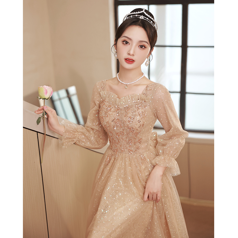 ชุดราตรี ชุดราตรีสวยหรู แบบ ทันสมัย Evening dress
