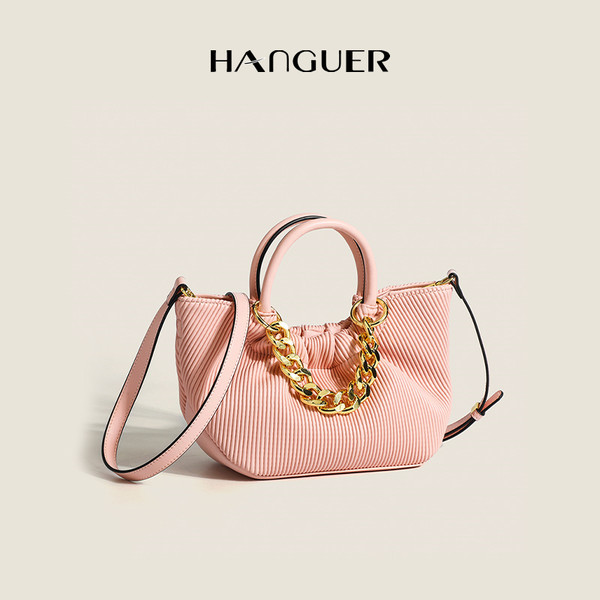 กระเป๋าสะพายข้างผู้หญิง กระเป๋าสะพายสไตล์เกาหลี By HANGUER&CK