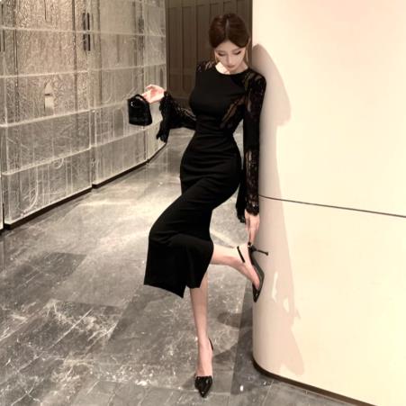 เดรสสีดำสุภาพ เรียบหรู ดูดี เหมาะกับทุกโอกาส | เดรสผู้หญิงแฟชั่นสุภาพ