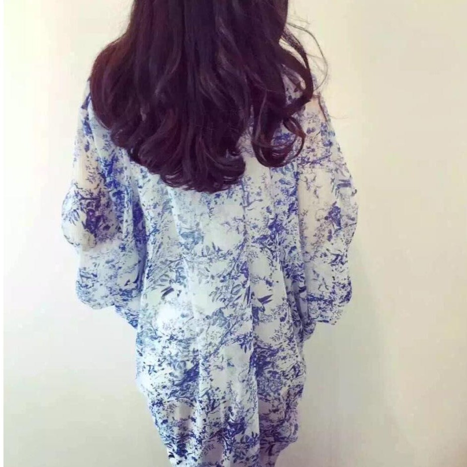 Set เดรส+เสื้อคลุมชีฟอง สุดชิล พร้อมส่งจ้า