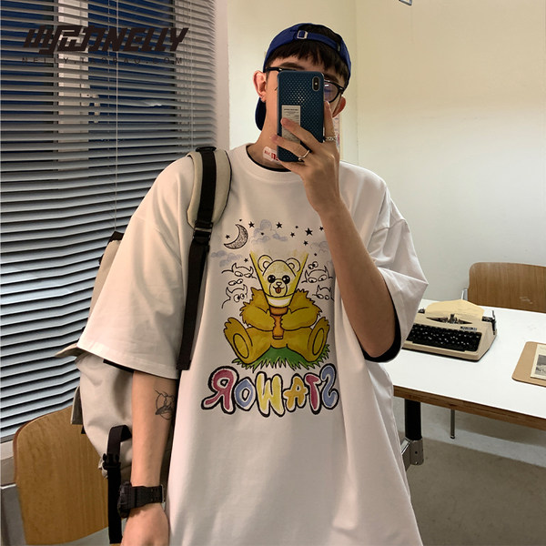 เสื้อยืดคอกลม ผู้ชาย เสื้อยืดผู้ชายเกาหลี เสื้อยืดเกาหลี แบรนด์ NELLY